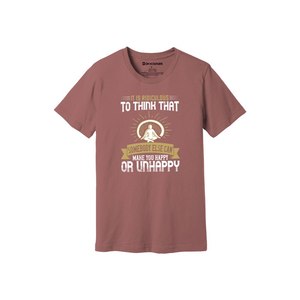 Camiseta informal de algodón 100% con impresión de temas de Buda en 3D, 12 opciones de color, 160-180, colocación de diseño personalizable GSM pesado - Product Image 5