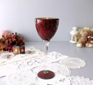 SHMILMH Ensemble de 4 bougeoirs à mosaïque en verre faits à la main, modernes, pour bougies chauffe-plat, pour la maison, décorations de Noël, Diwali, hautement parfumés - Product Image 5