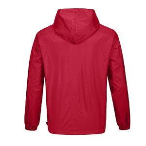 Chaqueta Cortavientos de Alta Calidad para Hombre, Talla Grande, con Cremallera, Capucha y Forro de Malla Impermeable, Impresión Personalizada para Invierno - Product Image 3