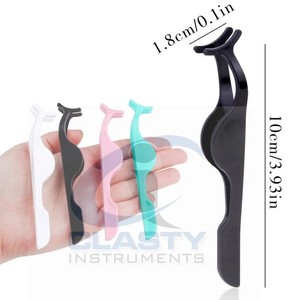Imprimer Logo Fiber Tip Pince à cils Degré Nano Grip Pince à épiler Marque privée personnalisée Extension de cils Pince à épiler - Product Image 6