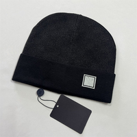 Gorro de Jacquard 100% Algodón al por Mayor, con Parche de Logotipo Personalizado, Diseño de Letras, Duradero, Accesorio de Moda para Invierno y Playa, Unisex, para Viajes