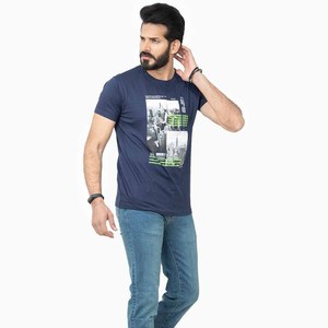 2023 T-shirts personnalisés pour hommes 100% coton surdimensionné à manches courtes Vintage en détresse Design graphique tissu tricoté - Product Image 6