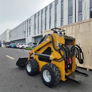 Miễn phí vận chuyển CE EPA compliant Mini Skid steerloader miễn phí vận chuyển xăng mini bánh xe tải để bán có tính năng động cơ động cơ - Product Image 3