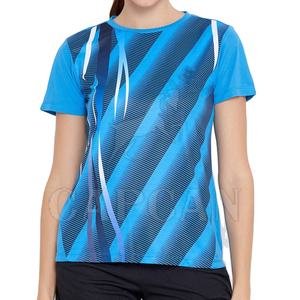 Camisetas estampadas de alta calidad para mujer con decoración bordada de tamaño personalizado Drop Shoulder-Street Wear para invierno - Product Image 1