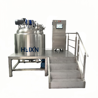 Machine à mélanger pour la fabrication de savon liquide en acier inoxydable 304/316 personnalisée, mélangeur de détergent, machine à mélanger de liquide vaisselle, réservoir de mélange