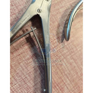 Pinza para cortar huesos Manual de acero satinado para cirugía ortopédica y procedimientos de corte de huesos - Product Image 3