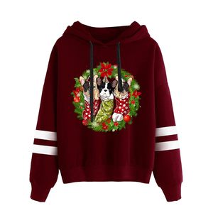 Sudadera CON CAPUCHA DE Navidad para hombre adulto de diseño único 100% algodón ligero y duradero bordado Puff estampado para invierno - Product Image 1