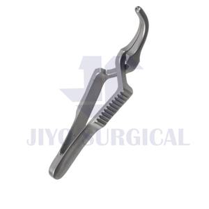 Abrazadera de Bulldog de acción cruzada Debakey de acero inoxidable de calidad alemana, fórceps manuales de instrumentos quirúrgicos cardiovasculares de 8,5 cm - Product Image 3