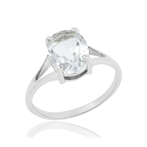 Meilleure vente bague en argent sterling 925 bagues en cristal pour bijoux cadeaux - Product Image 1