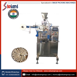 Best Quality Automatic Snus Powder <b>Machine</b> Indian Manufacturer's Mechanical Food <b>Machine</b> Paper Pouches Sachets Cans Engine - Product Image 5