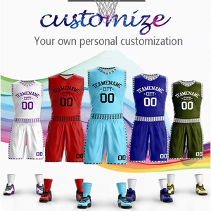 Nouvel ensemble de maillot de basket-ball pour adultes, design personnalisé en gros, sublimation, réversible, respirant, sans manches, 100% polyester - Product Image 5