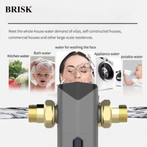 Sistema de Filtro de Agua de Malla Laminada de 40 Micras para Tubería Principal, Autolimpieza Automática con Retrolavado, Prefiltros de Agua de Fácil Instalación - Product Image 6