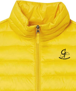 Professional Manufacturing <b>Women's</b> Puffer <b>Vest</b> 100% Polyester Winter Sleeveless Puffer <b>Vest</b> With Customized Logo - Product Image 3