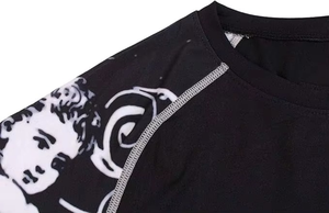 Rashguard de MMA Transpirable de Buena Calidad y el Mejor Material para Hombre, de Secado Rápido, Manga Larga, Color Sólido, Talla Grande - Product Image 4