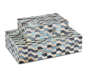 Elegant Unique Hand Curved Resin Inlay <b>Jewelry</b> <b>Box</b> Horn Inlay <b>Jewelry</b> Keepsake <b>Box</b> <b>Gift</b> Product Manufactured by Blatant Exports - Product Image 1