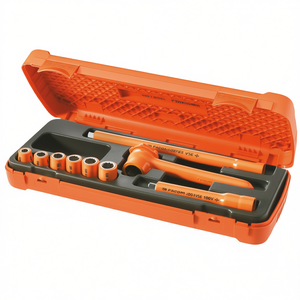 Facom 9-Piece VSE Series 1,000 Volt Insulated <b>Socket</b> Set - Product Image 2