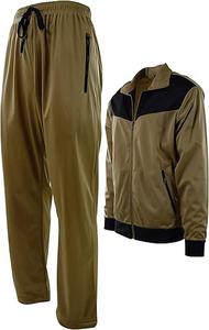 Nueva moda para hombre, chándal con cremallera, Sudadera con capucha, prendas de vestir, ropa de gimnasio con pantalones de chándal, ropa informal de algodón 100% - Product Image 5