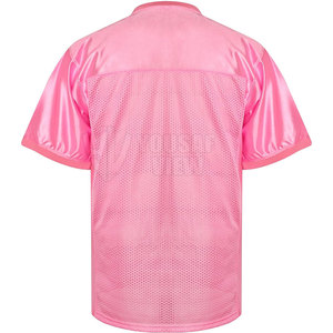 เสื้อตาข่ายโพลีเอสเตอร์สำหรับผู้ชายเสื้อยืดแขนสั้นคอวีระบายอากาศ - Product Image 5