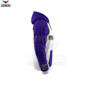 Sudaderas con capucha personalizadas para hombre con diseño OEM de estilo callejero de alta calidad 100% algodón para hombre, sudaderas con capucha transpirables de manga completa para hombre - Product Image 4