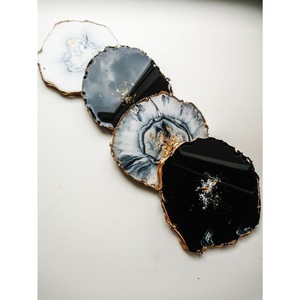 ชุดจานรองแก้วเรซิ่นพรีเมียม งานแฮนด์เมด ดีไซน์ศิลปะรูปนางฟ้า จากอินเดีย - Product Image 1