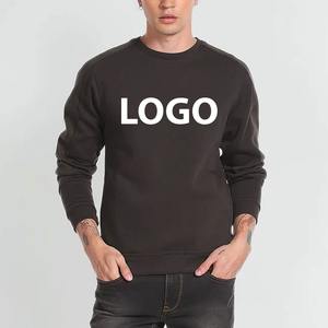 Sudadera de Hombre Talla Europea OEM, Gruesa, Diseño Sólido, Moda Urbana, Bordado 3D, Logotipo Serigrafiado, Camiseta Lisa Teñida - Product Image 4