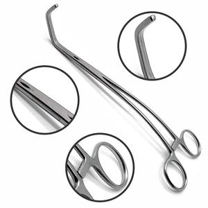 Pinces vasculaires Debakey mâchoire atraumatique pince d'exclusion aortique pince cardiovasculaire chirurgicale en acier inoxydable Instrument médical - Product Image 1