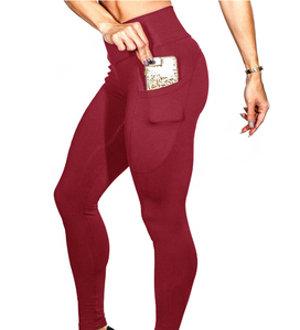Cómodas mallas de Yoga de nailon Spandex para mujer, ropa deportiva para gimnasio, ropa de ejercicio para mujer - Product Image 6