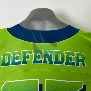 Camiseta de Fútbol Americano Personalizable, Sublimada, de Manga Corta, Talla Grande, Cómoda, Conjuntos de Camisetas de Fútbol para Equipos - Product Image 6