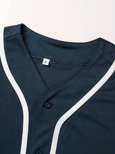 Ropa deportiva clásica personalizada para hombre, camiseta de béisbol, transpirable, de talla grande, elegantes camisetas deportivas, ligeramente elásticas con diseño elegante - Product Image 3
