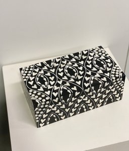 Caja de incrustaciones de hueso de la mejor calidad a precio de venta al por mayor, caja de incrustaciones de hueso respetuosa con el medio ambiente personalizada, regalo de Caja de incrustaciones de hueso - Product Image 1