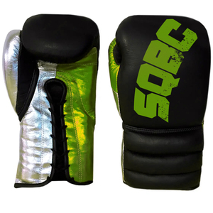 Gants de boxe Muay Thai en cuir de vachette avec logo personnalisé - Product Image 3