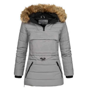 Parka de nuevo estilo para mujer, chaqueta de Invierno para mujer, abrigos largos de invierno de talla grande, chaqueta acolchada de Invierno para mujer, venta al por mayor - Product Image 3