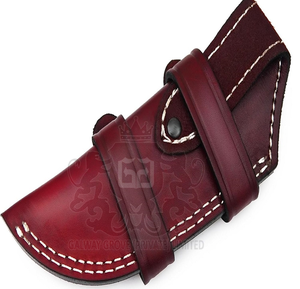 Gaine en cuir durable et écologique conçu sur mesure en gros pour couteaux sacs à rouleaux de bloc de services OEM à forte valeur ajoutée pour couteau - Product Image 2