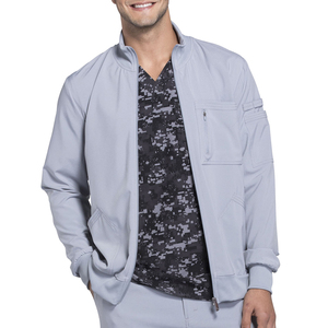 Top Selling OEM Custom Made Men's Zipper <b>Scrub</b> Set High Quality Material Uniform Sets Stretch Occupational Workwear - Product Image 2