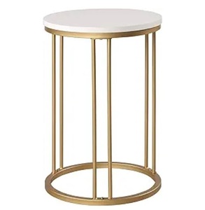 Mesa de alambre de metal geométrico, muebles modernos para el hogar para café o mesas auxiliares, mejora los espacios de decoración - Product Image 3
