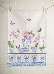 Torchons 100% coton écologique haute absorption d'eau serviette de cuisine multi-usages nettoyage à séchage rapide pour le dîner de vacances - Product Image 3