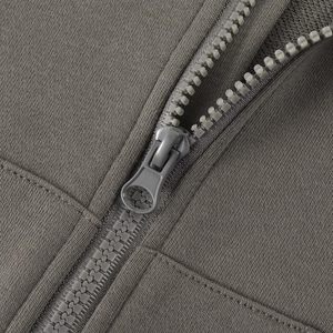 Nouveauté : sweat à capuche unisexe surdimensionné avec fermeture éclair, impression personnalisée, polaire épaisse pour l'hiver, col à capuche, marque privée, streetwear pour femmes - Product Image 5