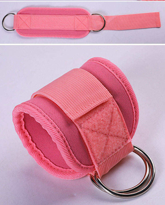 Correas de Tobillo para Fitness con Anillo en D, Soporte y Hebilla para Entrenamiento de Fuerza de Piernas en Gimnasio, Ejercicios con Polea, Protección Deportiva - Product Image 5