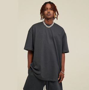 Fourniture personnalisée boxy fit 100% coton court hommes t-shirt petite légère récolte surdimensionné hommes t-shirts T-shirt pour hommes - Product Image 1