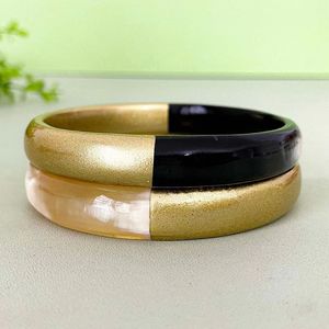 GUÍA CUERNO DE BÚFALO Hecho a mano de lujo Venta al por mayor Natural Buffalo Ox Cow Horn Bangle Joyería de moda para hombres y mujeres - Product Image 4