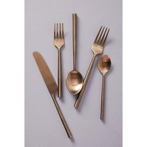 Ensemble de couverts en acier inoxydable durable sans BPA gracieux Design classique pour un usage domestique - Product Image 1