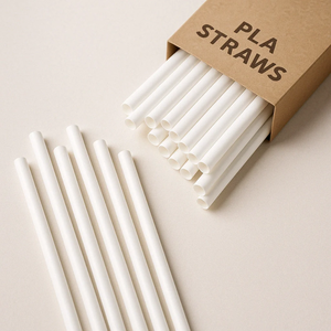 PLA <b>Plastic</b> Straw Knaft Paper OEM/ODM Service High Quality <b>Degradable</b> BPA Free Water Resistant for Parties Beverages TINH DIEU - Product Image 1