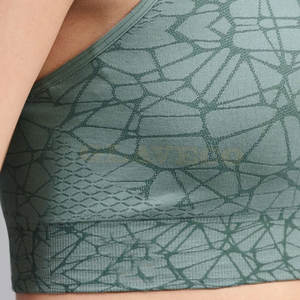 Soutien-gorge de sport pour femmes de qualité supérieure, respirant, grande taille, avec logo sur le devant, maintien élevé, design professionnel - Product Image 6