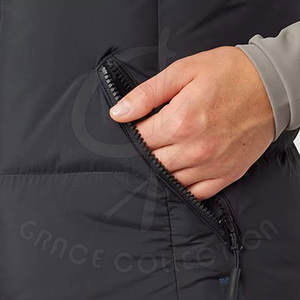 Chaleco acolchado reversible de ropa informal para exteriores, chaleco acolchado sin mangas de diseño en caliente de Color personalizado para mujer - Product Image 5