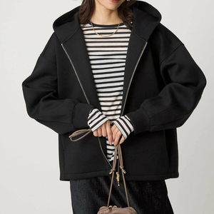 Prix d'usine – Nouveauté tendance : sweat à capuche zippé 2026 pour femme, personnalisé, de haute qualité, décontracté, respirant, coupe oversize, à prix abordable - Product Image 2