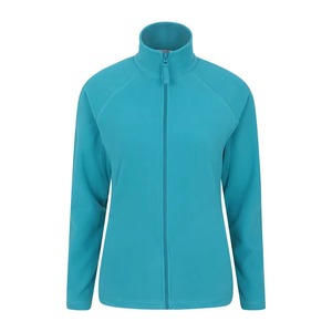 Veste pull-over en polaire d'hiver pour femmes, fermeture à glissière complète, poches latérales, veste d'extérieur - Product Image 1