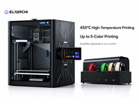 Impresora 3D FDM Profesional Personalizable Elyarchi con 450 ° Boquilla C para el aula STEM y el Makerspace