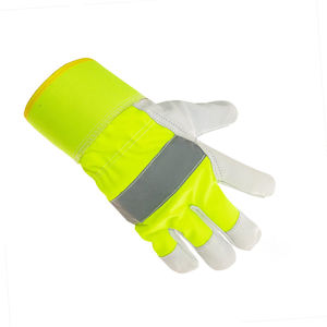 OEM Assembly Work Safety <b>Gloves</b> Breathable Cut-Resistant Anti-Chemical Leather <b>Silicone</b>-Free for Factory and Workshop Use - Product Image 5