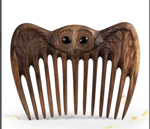 Cepillo de pelo de lujo de madera, nuevo diseño, peine para desenredar el pelo, desenredador de cerdas de Metal personalizado con fabricación de logotipo personalizado - Product Image 2