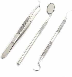 Détartreur dentaire allemand PREMIUM Pick outils en acier inoxydable avec miroir d'inspection - Product Image 2